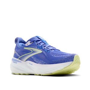 Brooks Women's Glycerin GTS 22 Running Shoes Amparo Blue / Hyper Iris / Yellow - achilles heel