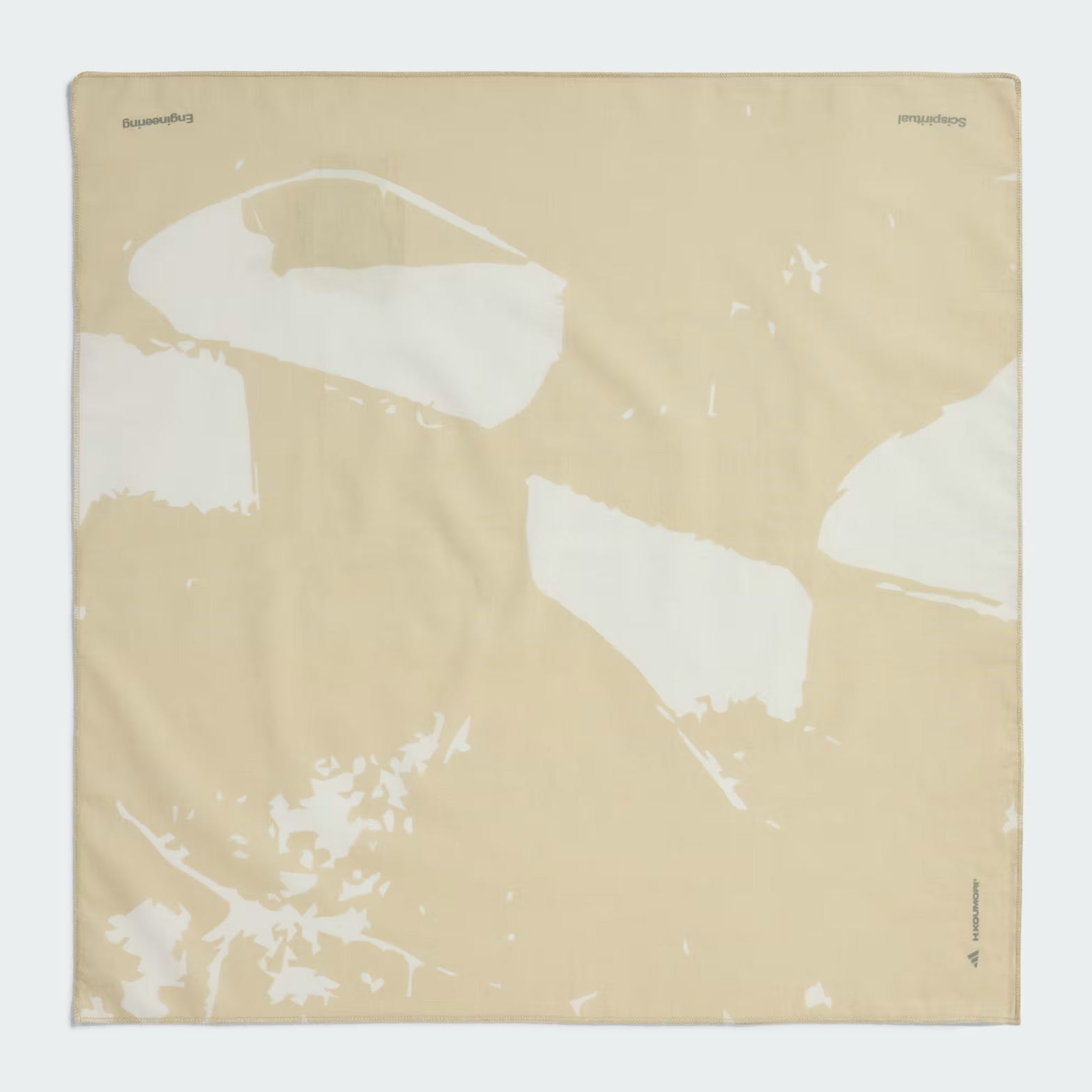 H.Koumori Bandana Putty Grey / Grey One / Reflective Silver