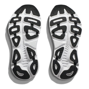Hoka Men's Gaviota 5 Running Shoes Black / White - achilles heel