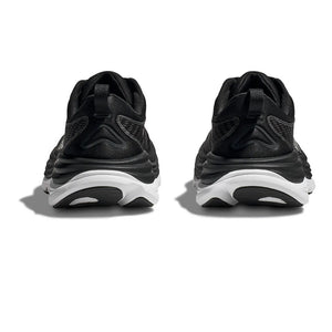 Hoka Men's Gaviota 5 Running Shoes Black / White - achilles heel