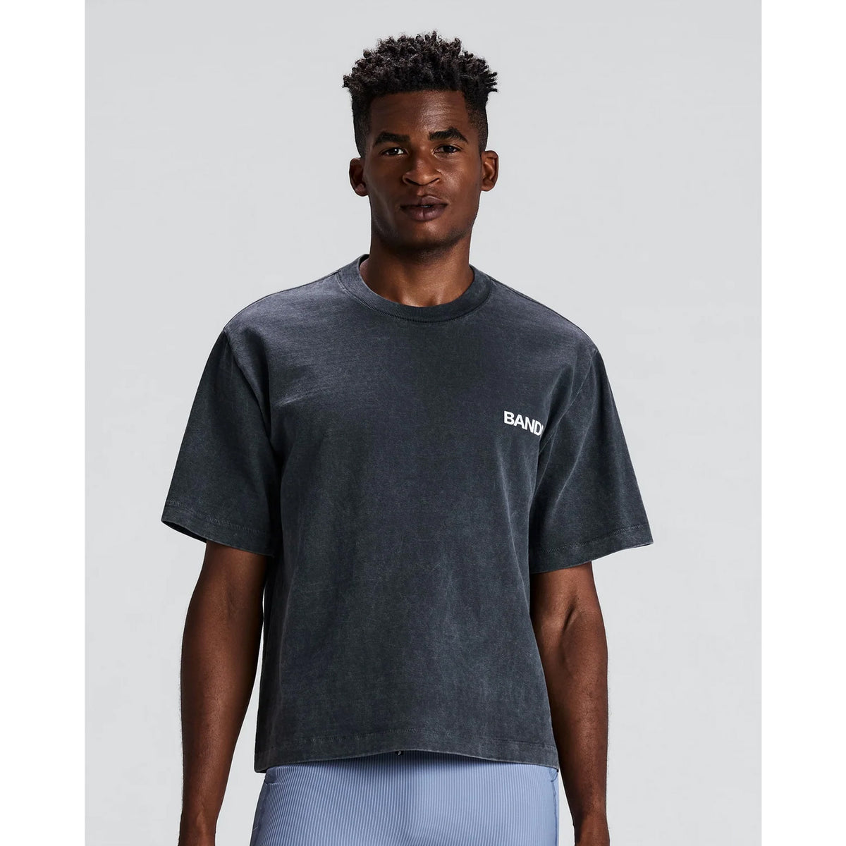 Heavyweight Cotton Box Tee Black Chroma Wash