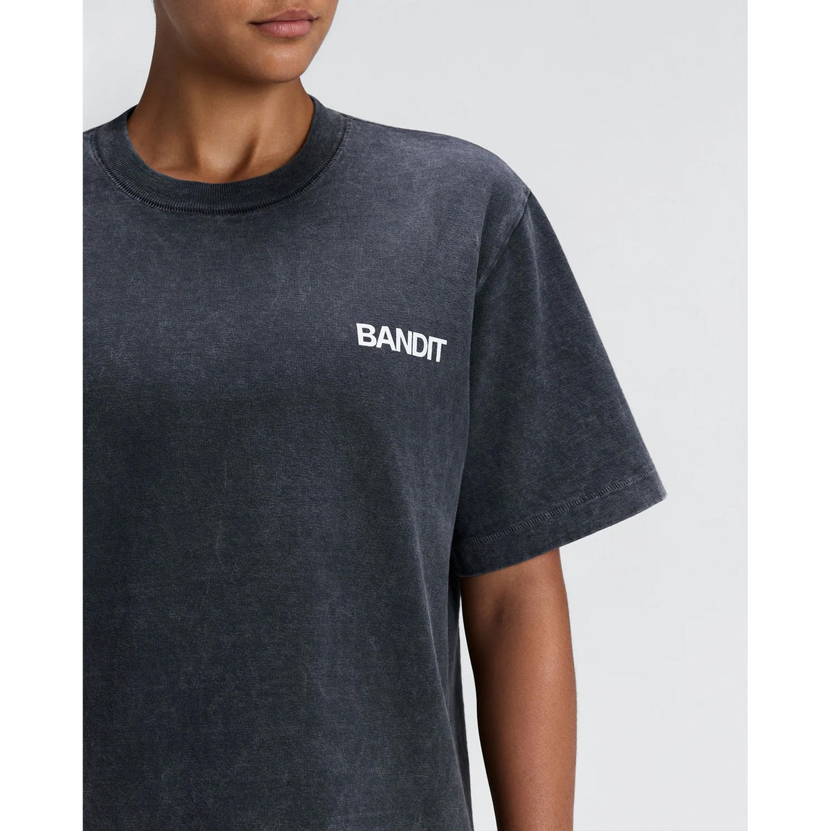 Heavyweight Cotton Box Tee Black Chroma Wash