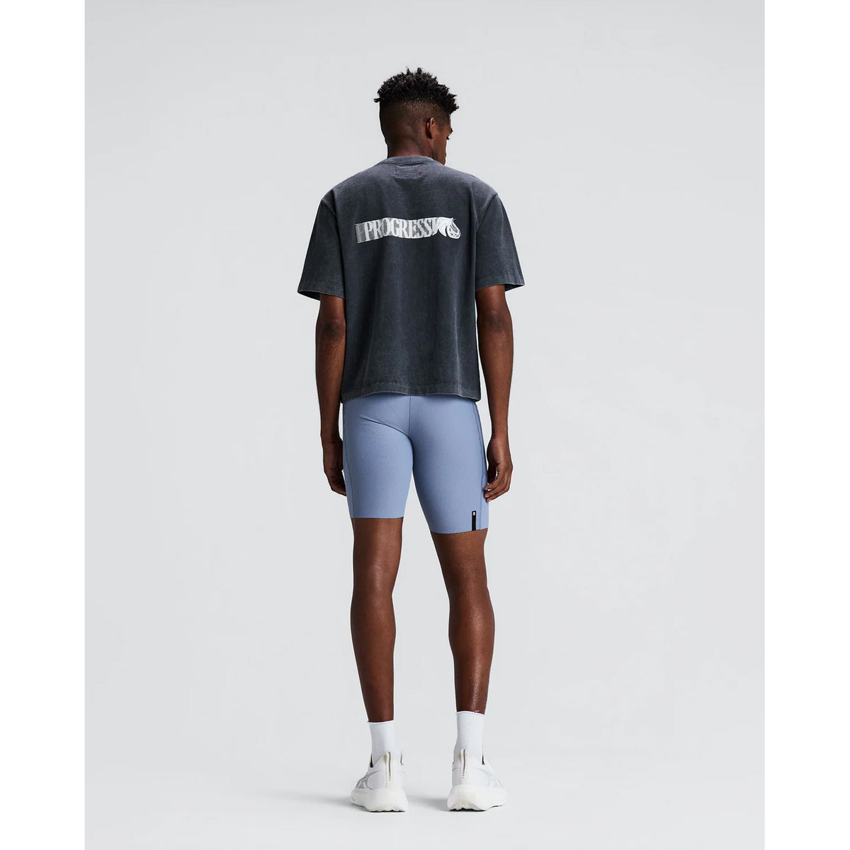 Heavyweight Cotton Box Tee Black Chroma Wash