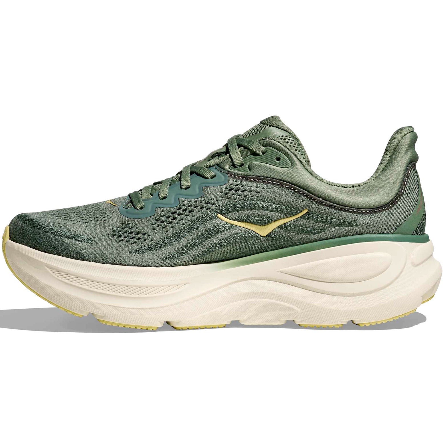 Men's Bondi 9 Running Shoes Succulent / Fern - Achilles Heel