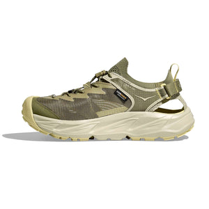 Hoka Men's Hopara 2 Sandal Wild Mushroom / Oyster Mushroom - achilles heel