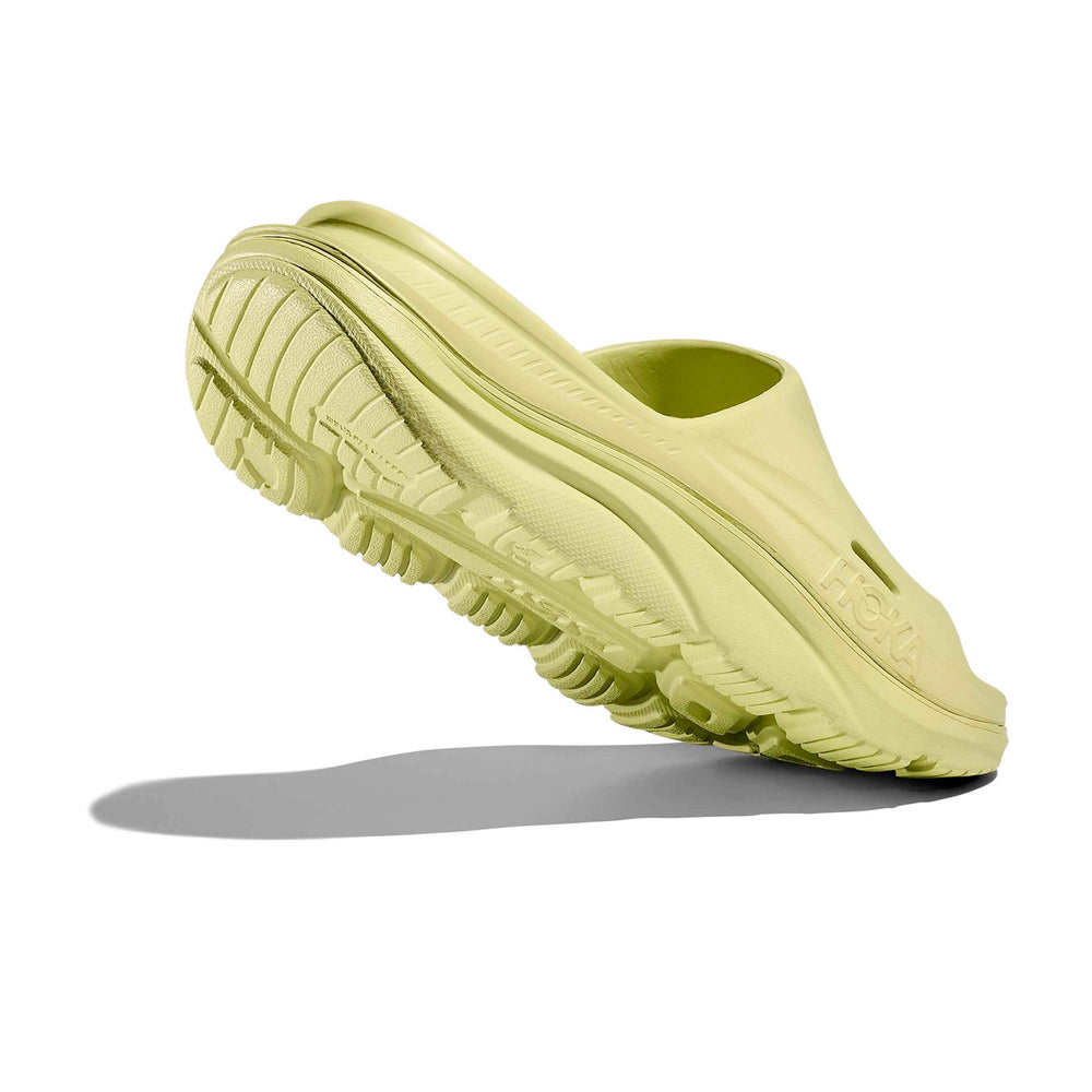 Hoka Ora Recovery Slide 3 Honeydew / Honeydew - achilles heel
