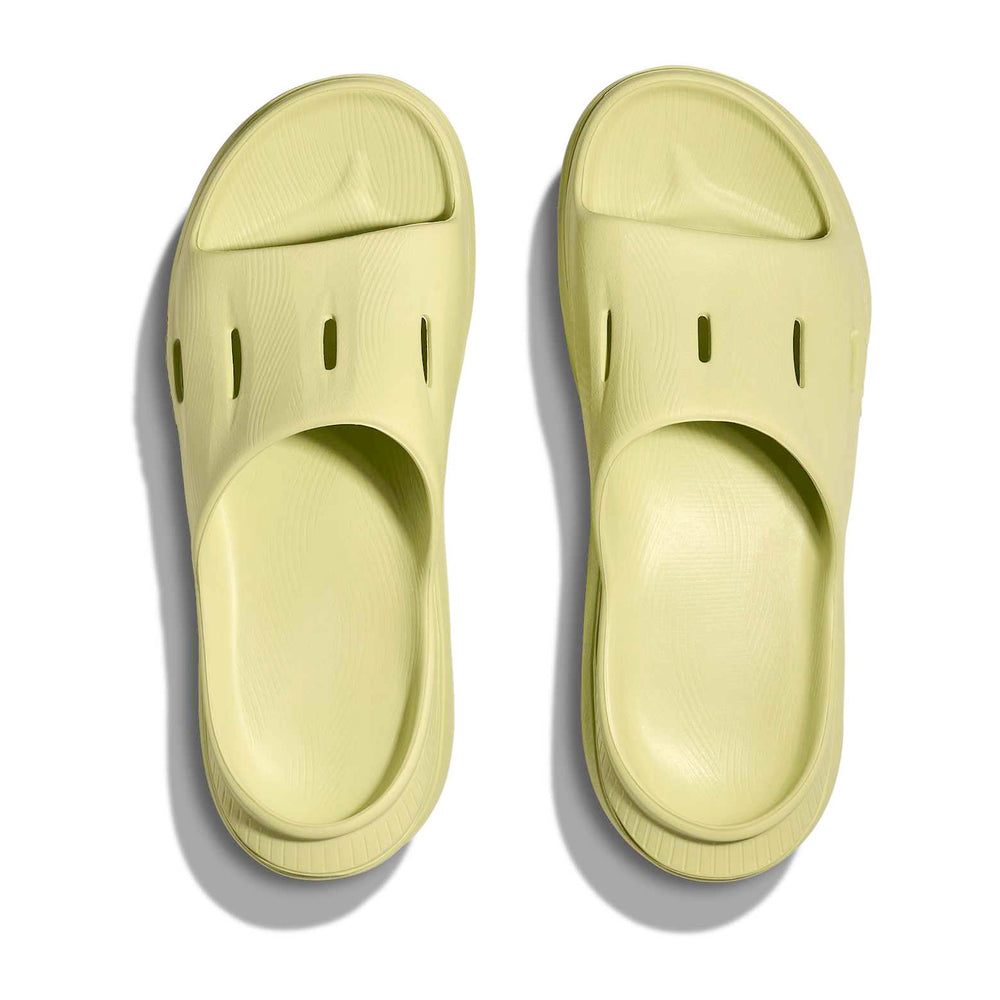 Hoka Ora Recovery Slide 3 Honeydew / Honeydew - achilles heel