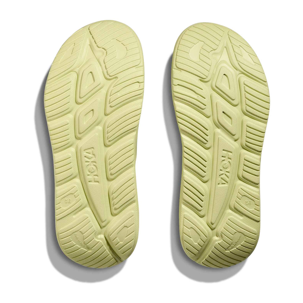 Hoka Ora Recovery Slide 3 Honeydew / Honeydew - achilles heel