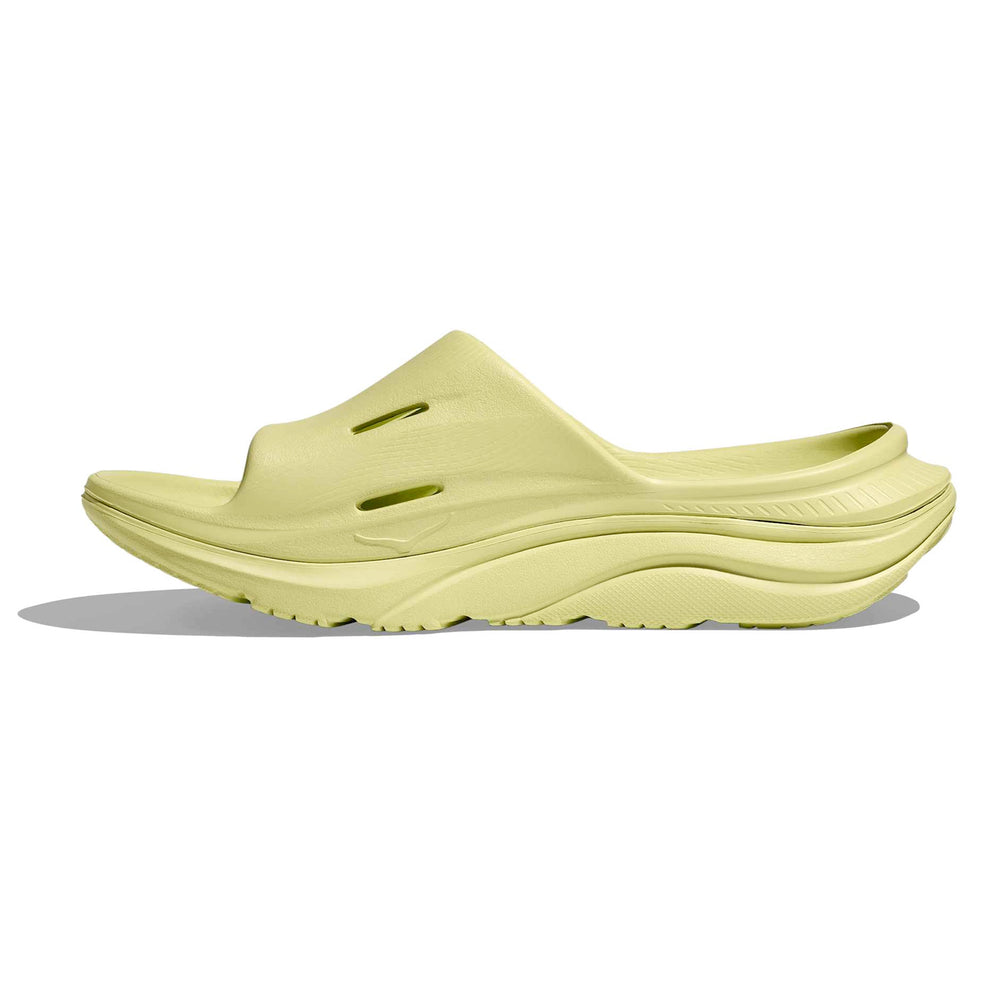 Hoka Ora Recovery Slide 3 Honeydew / Honeydew - achilles heel