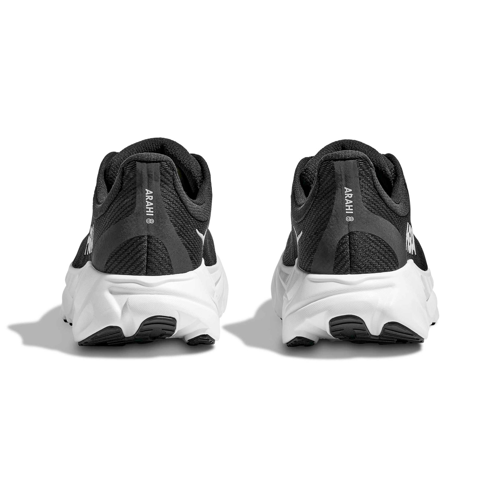 Women's Arahi 8 Running Shoes Black / White - Achilles Heel