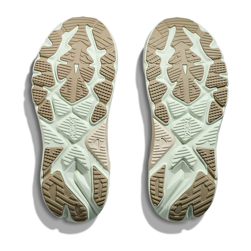 Hoka Women's Arahi 8 Running Shoes Oyster Mushroom / Truffle Salt - achilles heel