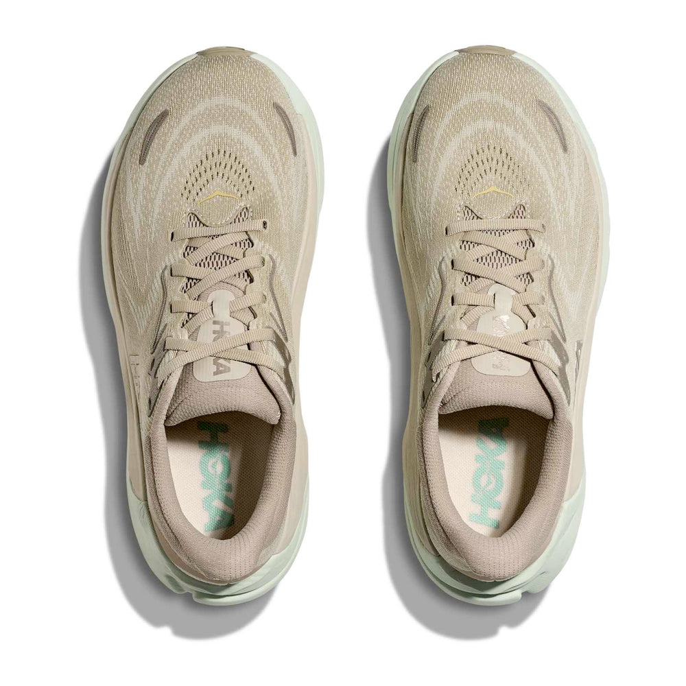 Hoka Women's Arahi 8 Running Shoes Oyster Mushroom / Truffle Salt - achilles heel