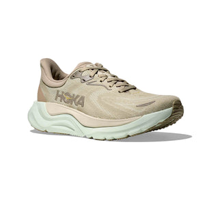 Hoka Women's Arahi 8 Running Shoes Oyster Mushroom / Truffle Salt - achilles heel