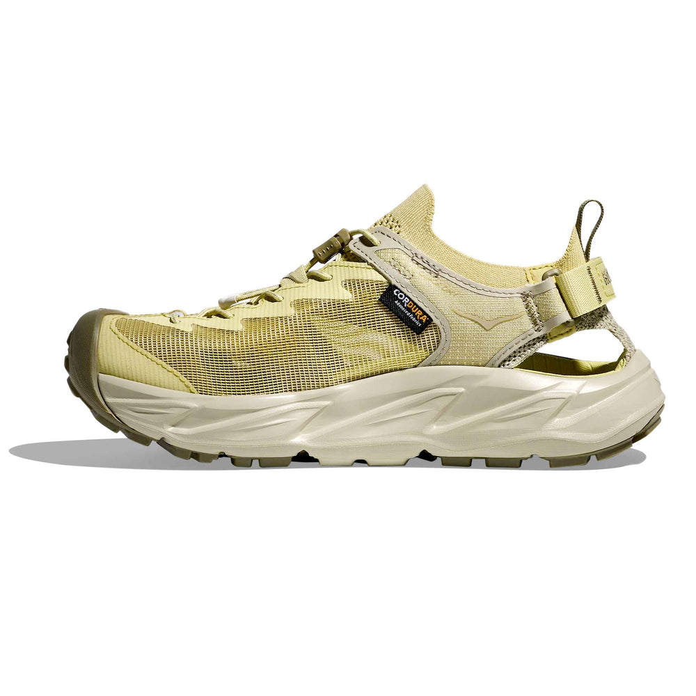 Hoka Women's Hopara 2 Sandal Cardamom / Wild Mushroom - achilles heel
