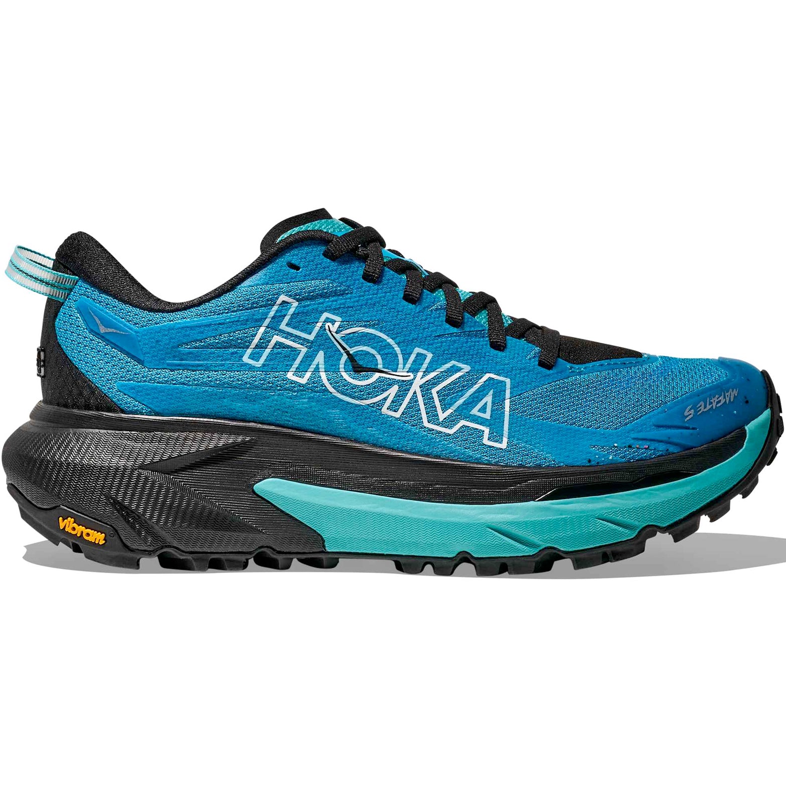 Women's Mafate 5 Trail Running Shoes Skyward Blue / Black - Achilles Heel