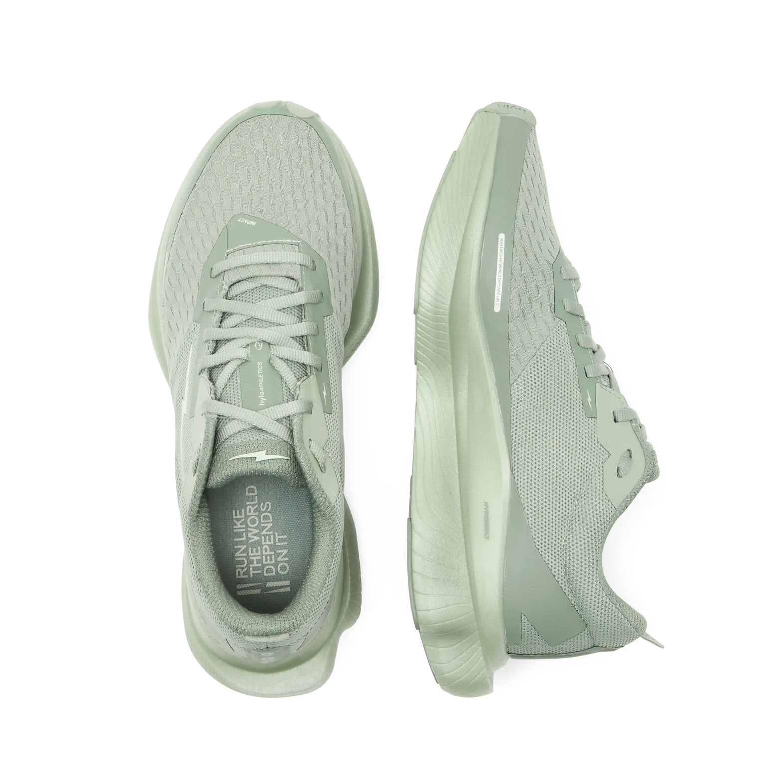 Impact Running Shoes Khaki