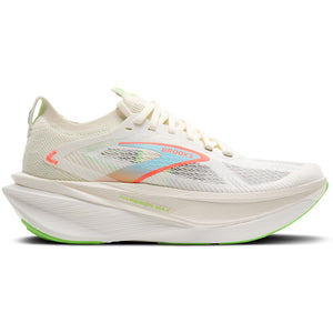 Women's Hyperion Max 3 Running Shoes Coconut / Green Gecko / Pink Clay - achilles heel