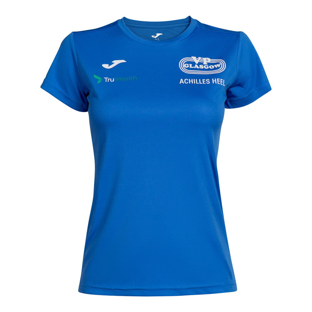 Victoria Park City Of Glasgow AC Tee Women's Royal - achilles heel