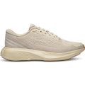 Hylo Impact 2 Running Shoes Sand Oat outer side view showing HyperBolt+ supercritical bio-based foam midsole with TreadLight natural rubber outsole for lightweight energetic road running