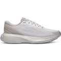 Hylo Impact 2 Running Shoes Stone outer side view showing HyperBolt+ supercritical bio-based foam midsole with TreadLight natural rubber outsole for lightweight energetic road running