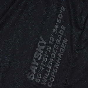 SAYSKY Men's Map Combat Tee Black - achilles heel