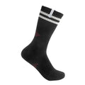 Japanese Organic Cotton Socks Black / White - Achilles Heel