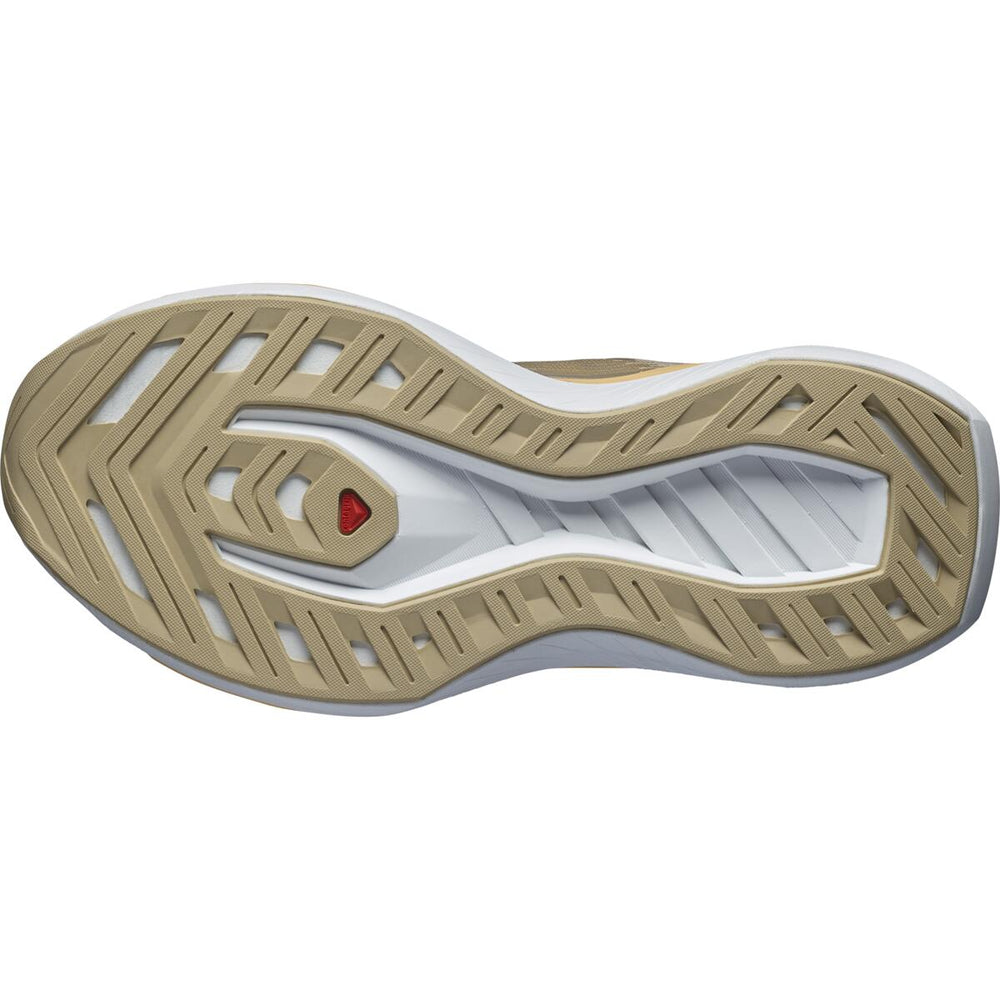 Salomon Women's DRX Bliss Running Shoes Safari / Cantaloupe / White - achilles heel