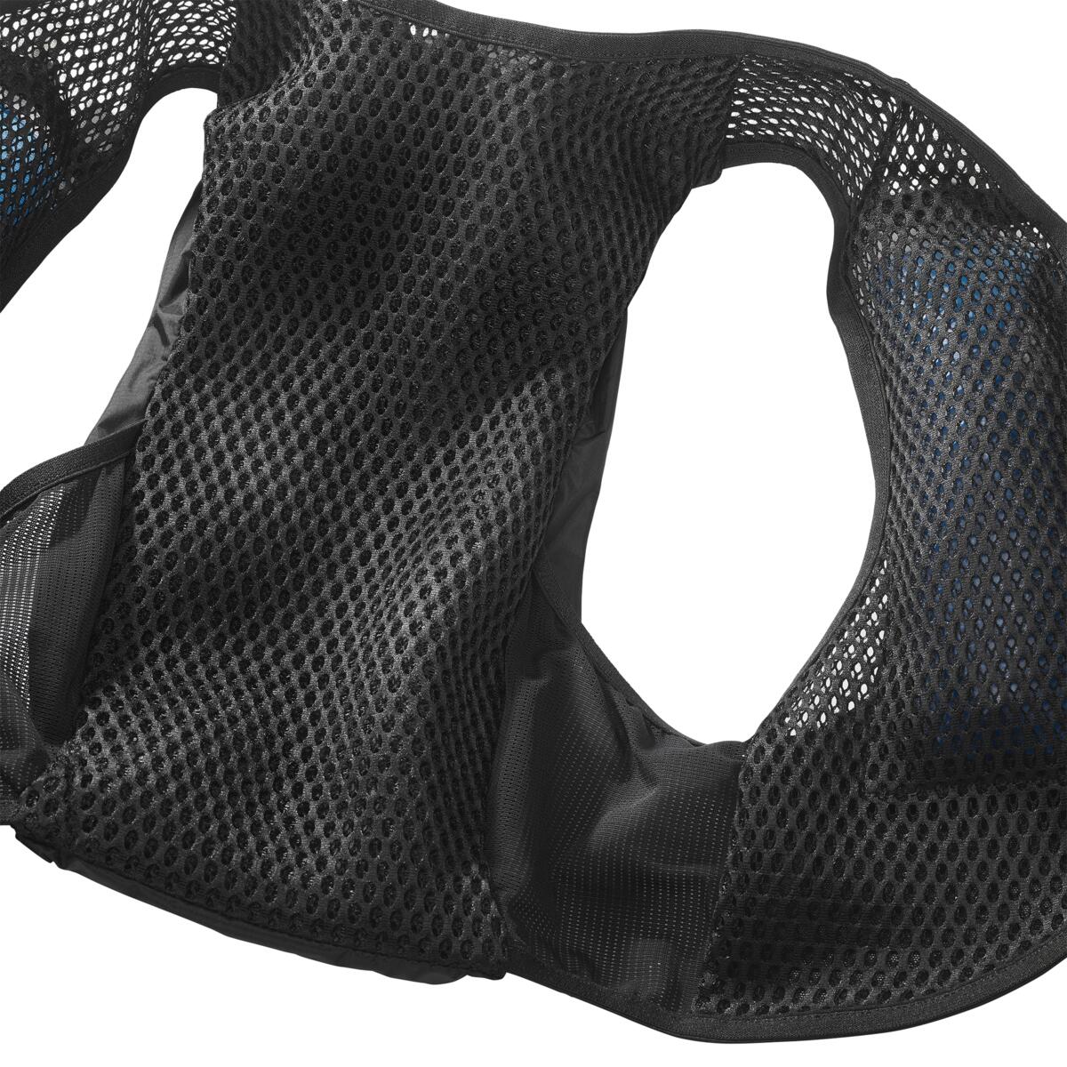 Salomon Active Skin 8 Set Running Vest Black / Metal - Achilles Heel