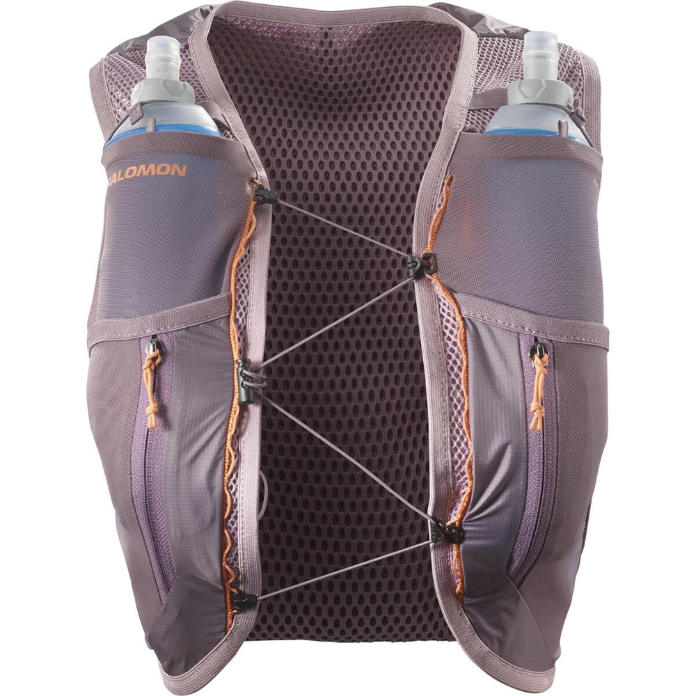 Salomon Women's Active Skin 12 Set Running Vest Quail / Moonscape - achilles heel