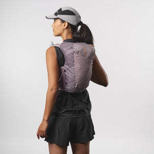 Salomon Women's Active Skin 12 Set Running Vest Quail / Moonscape - achilles heel