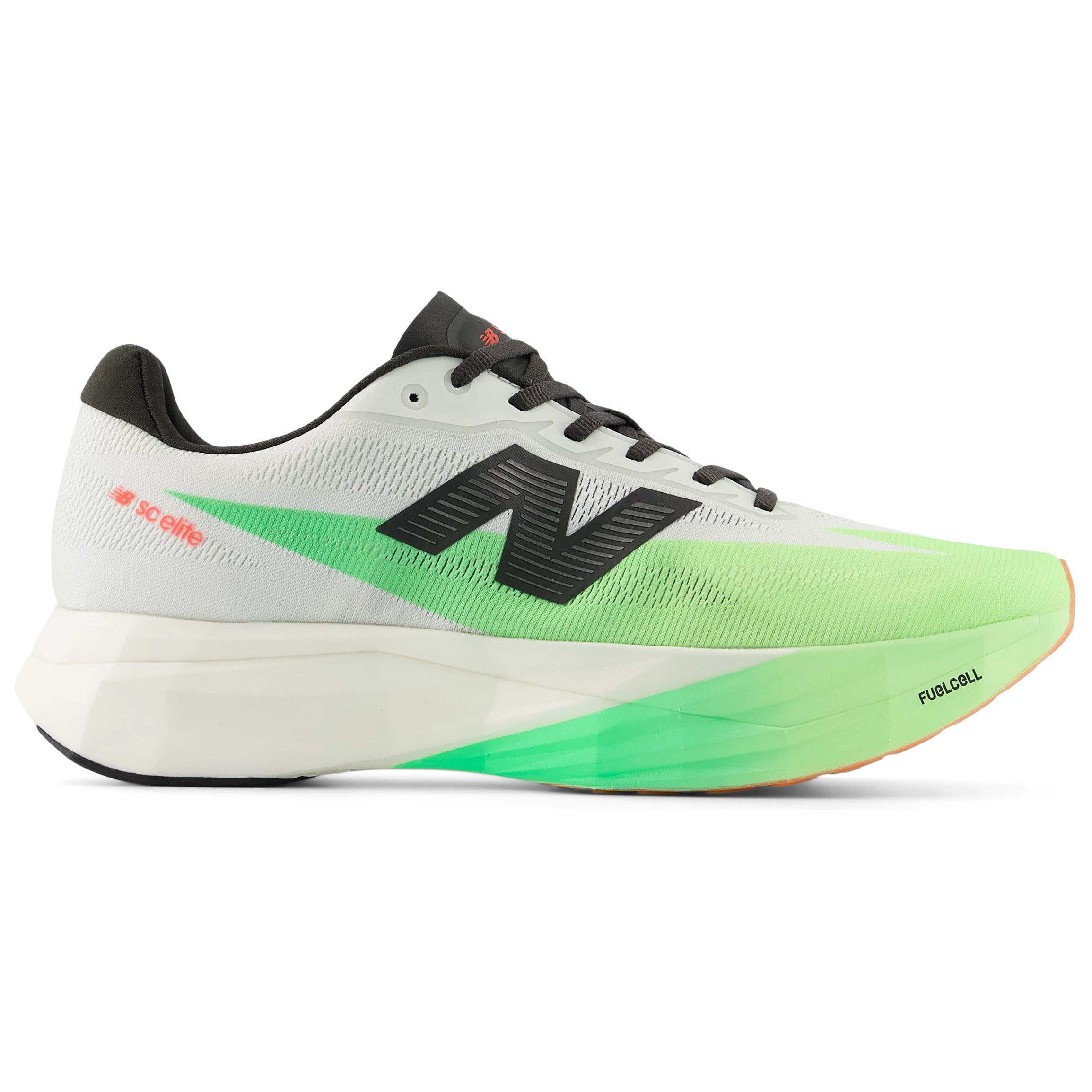 Women's FuelCell SuperComp Elite v5 Riswing Running Shoes White / Mint Flash / Lime Leaf