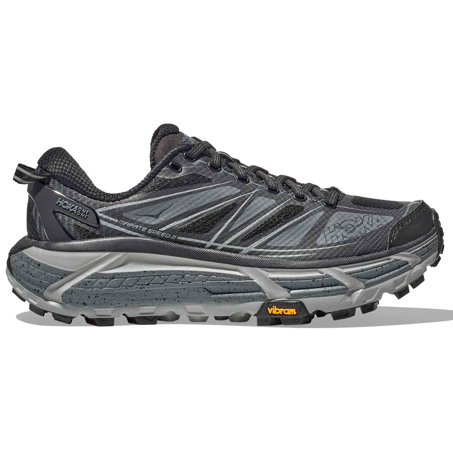 Mafate Speed 2 Origins Trail Shoes Black / Castlerock - Achilles Heel