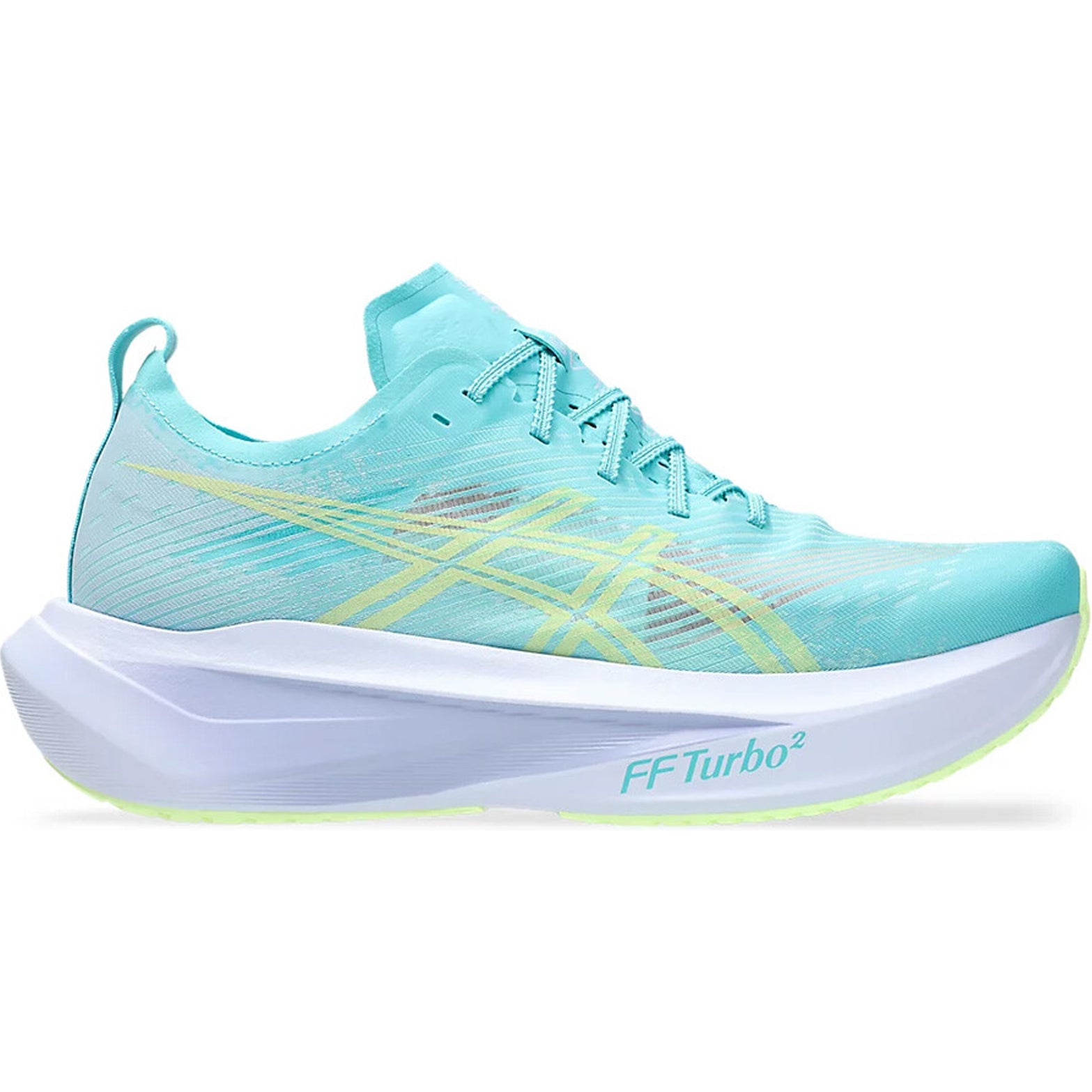 【新品】MIRABLE AQUABLAST Asics Megablast Running Shoes Energy Aqua / Blue Fade at Achilles Heel