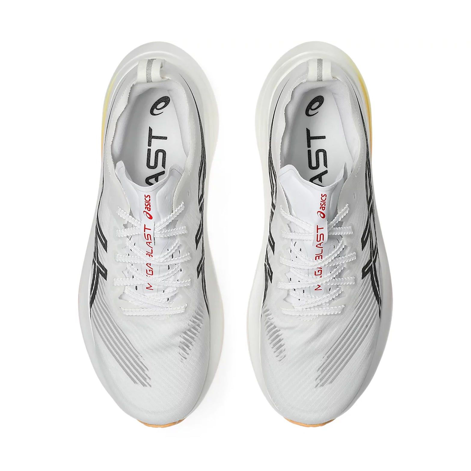 Megablast Running Shoes White / Orange Glow