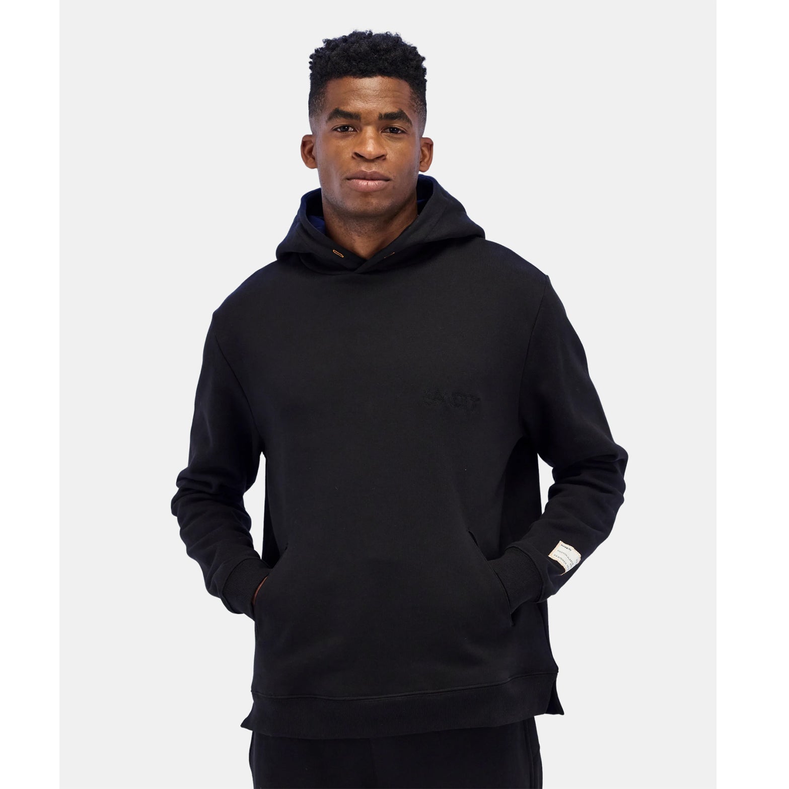 Melted Bandit Embroidered Hoodie Black - Achilles Heel