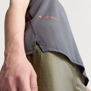 Men's Adi365 H.Koumori Running Tank Black - achilles heel