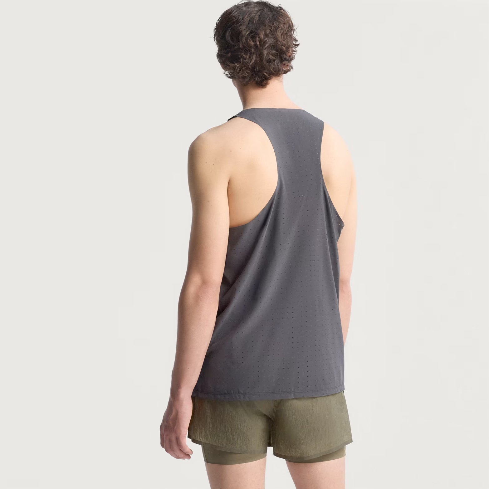 Men's Adi365 H.Koumori Running Tank Black - Achilles Heel