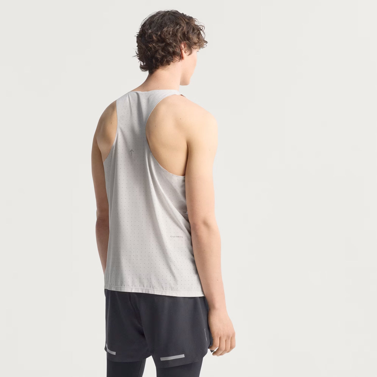 Men's Adi365 H.Koumori Running Tank Grey One - Achilles Heel