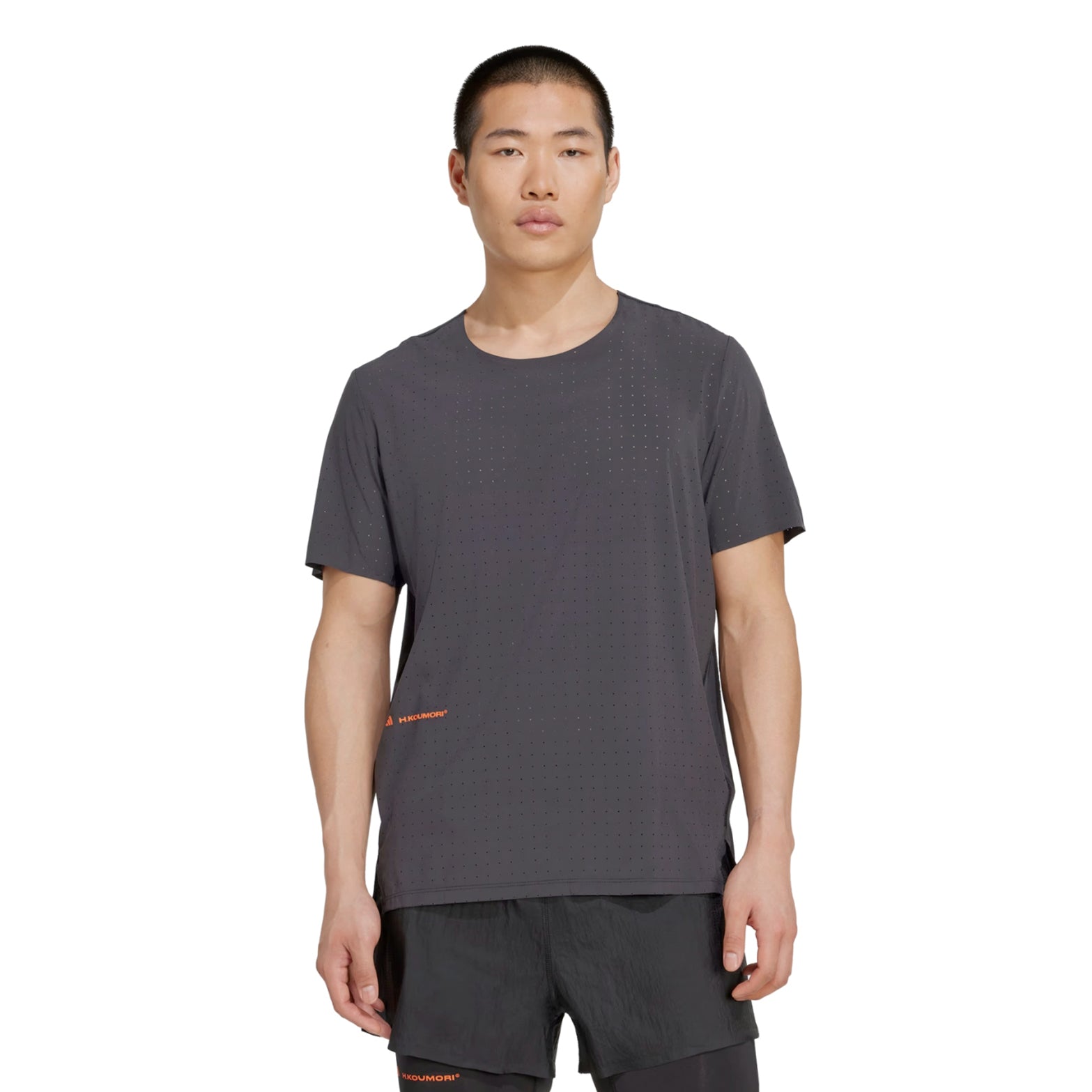 Men's Adi365 H.Koumori Running Tee Black - Achilles Heel