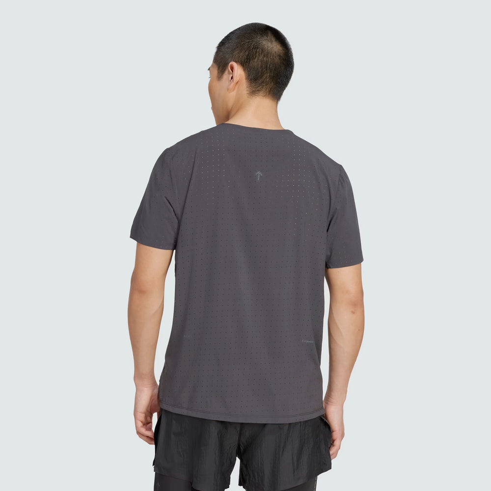 Men's Adi365 H.Koumori Running Tee Black - achilles heel
