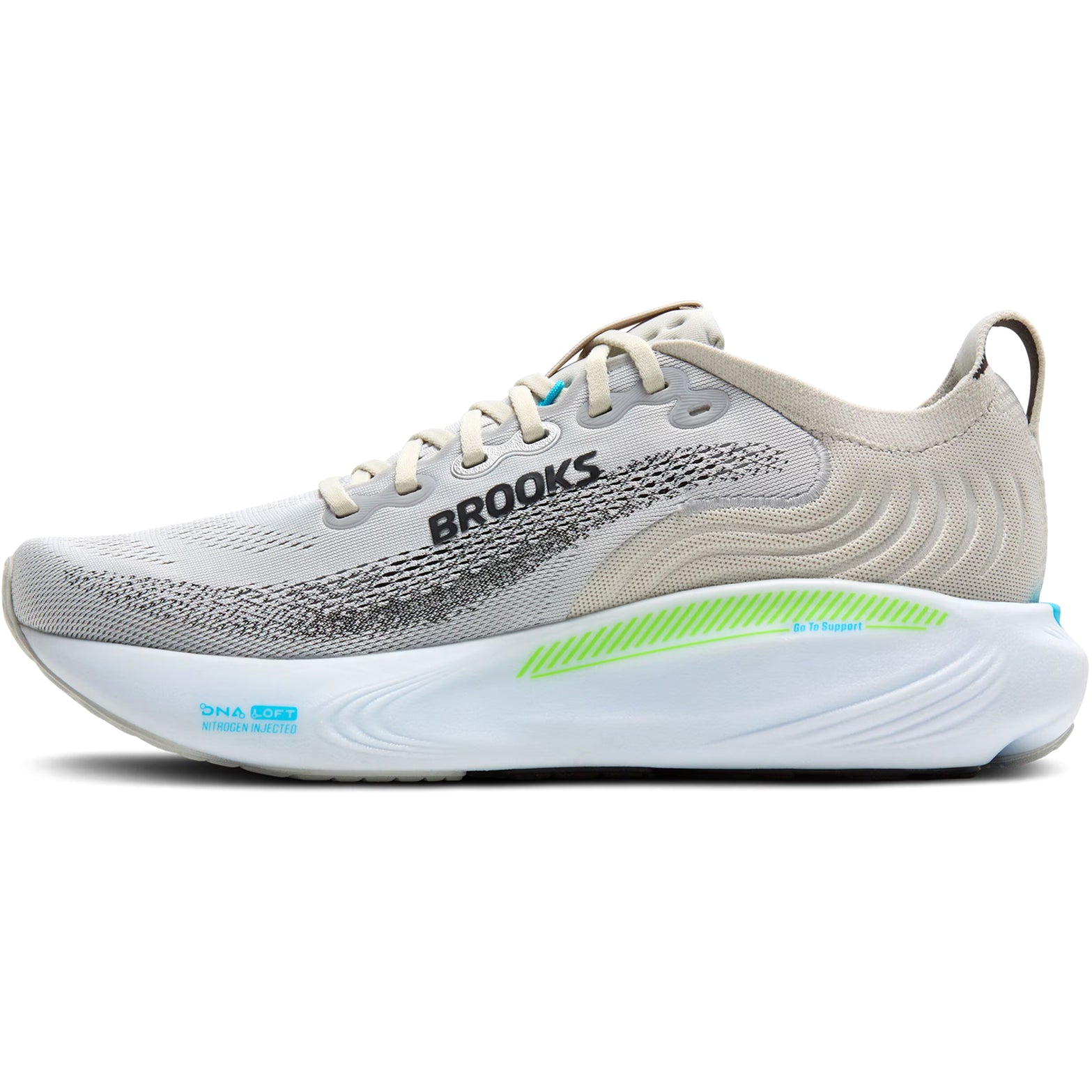 Men's Adrenaline GTS 25 Running Shoes Oyster / Green Gecko / Blue