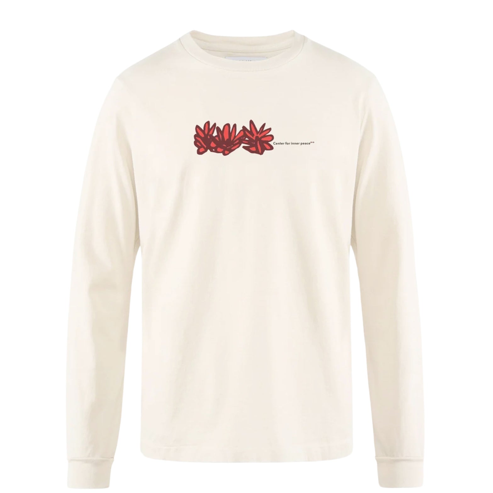 Men's California Cotton Top CFIP Flowers Vintage White