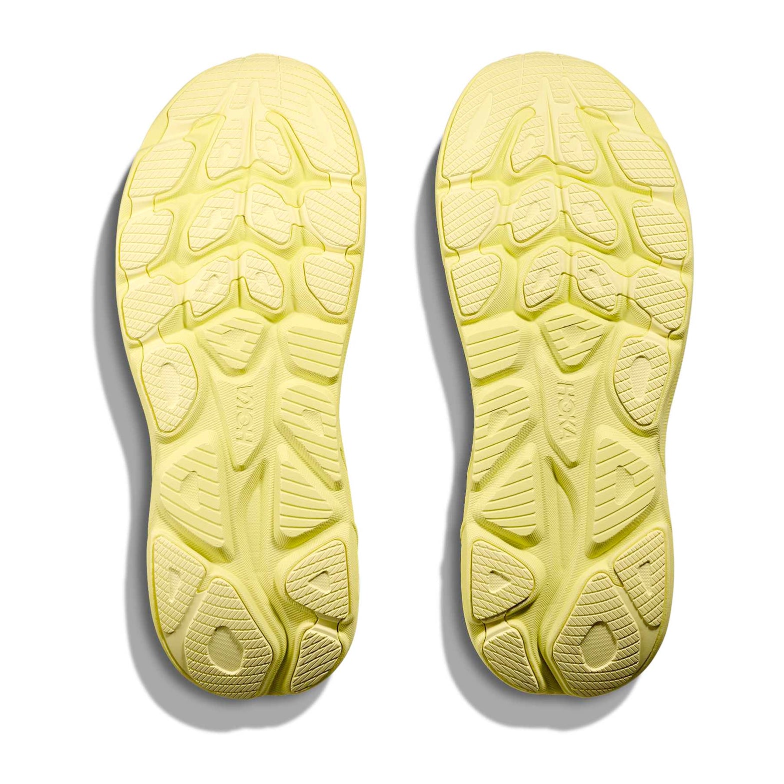 Men's Clifton 10 Running Shoes Neon Hoka Citrus / Sunlight - Achilles Heel