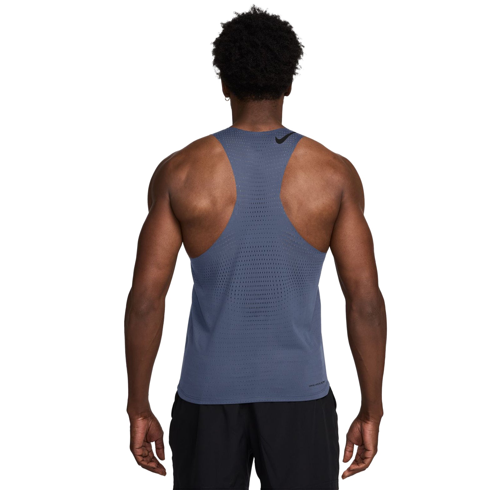 Men's Dri-FIT AeroSwift ADV Running Vest Diffused Blue / Black