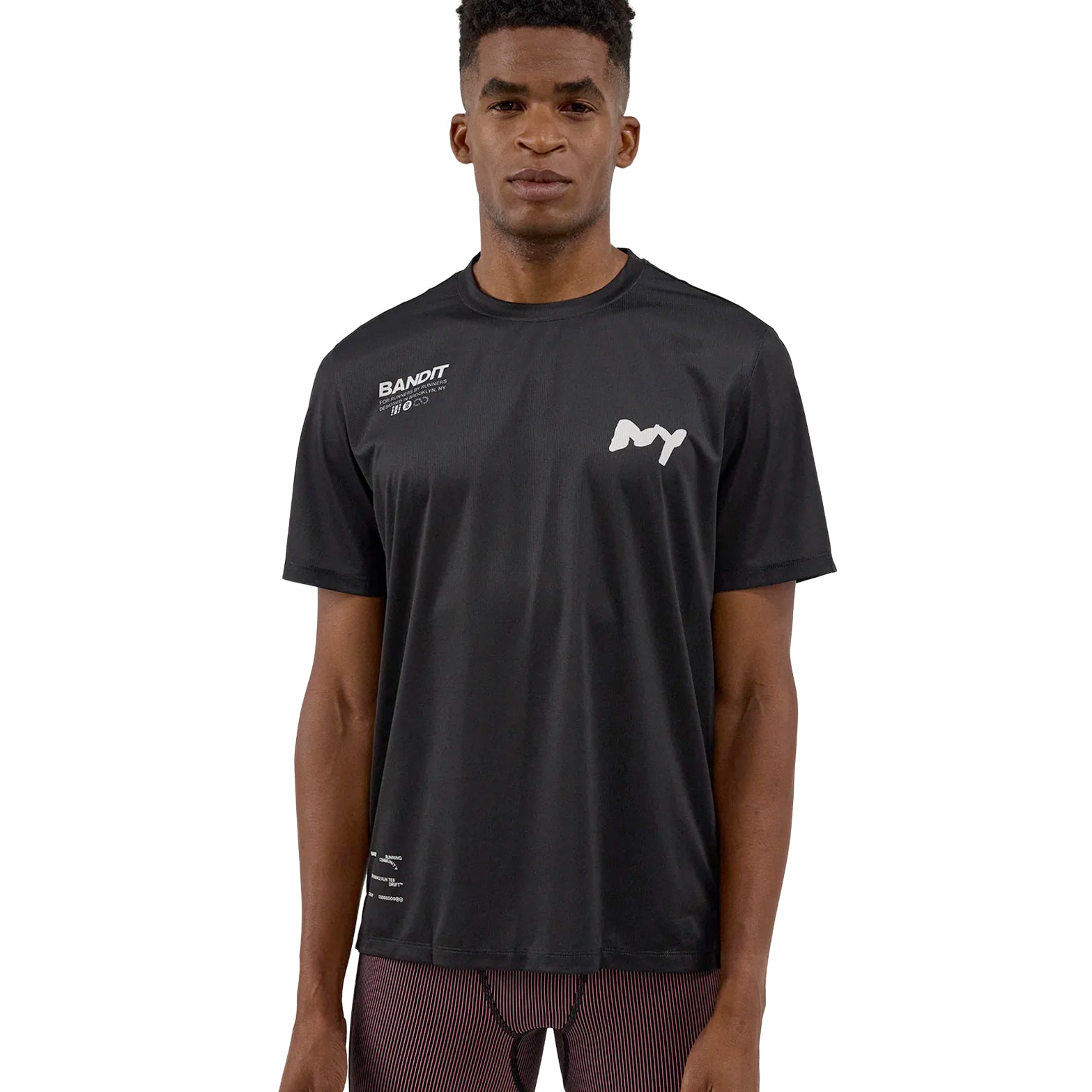 Men's Drift "NY" Performance Tee Black - Achilles Heel