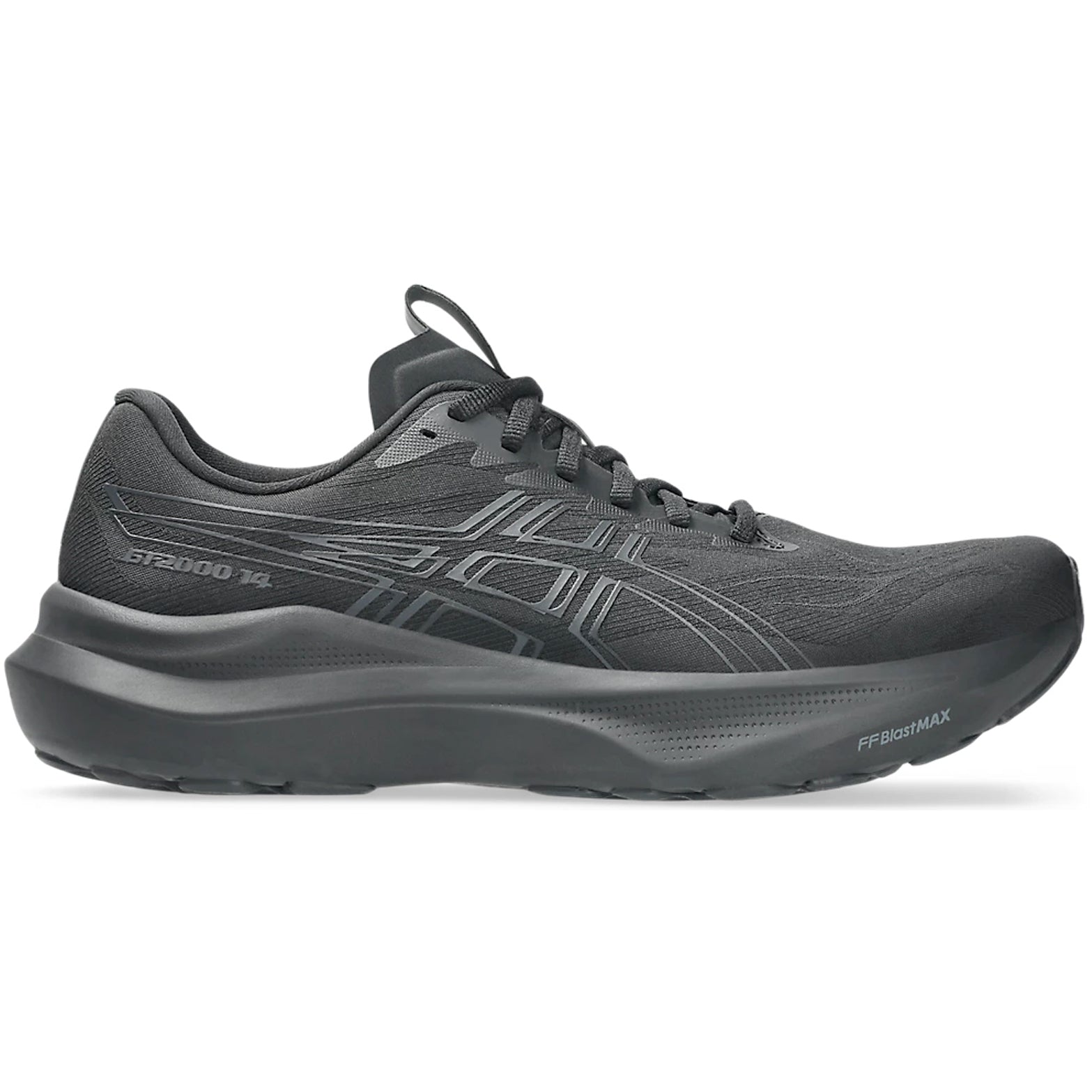 Men's GT-2000 14 Running Shoes Black / Graphite Grey - Achilles Heel