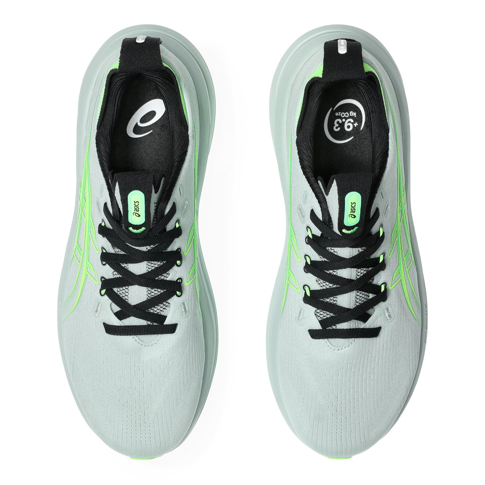 Men's Gel-Nimbus 28 Running Shoes Cold Moss / Illuminate Green