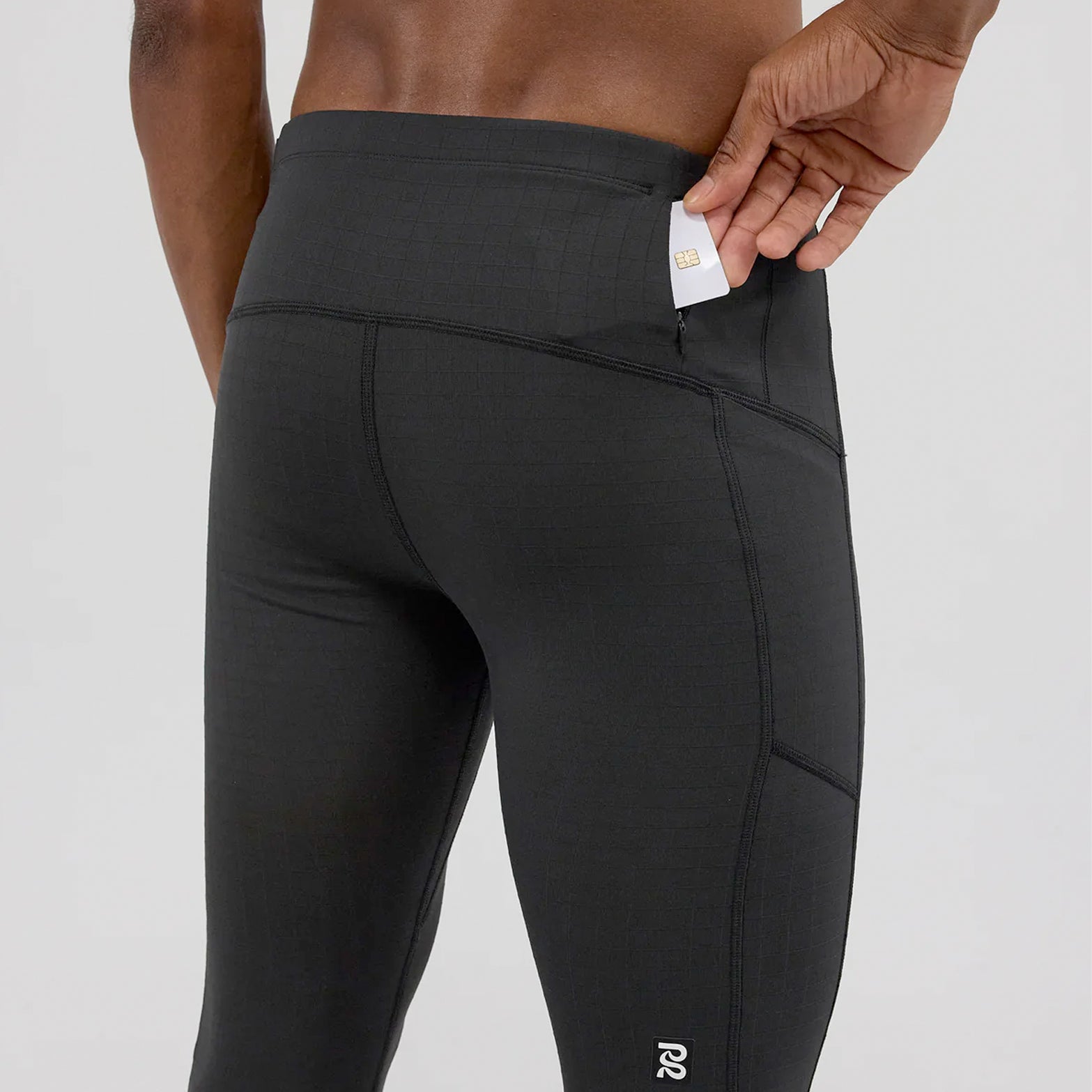 Men's Gridlock Distance Tights Black - Achilles Heel