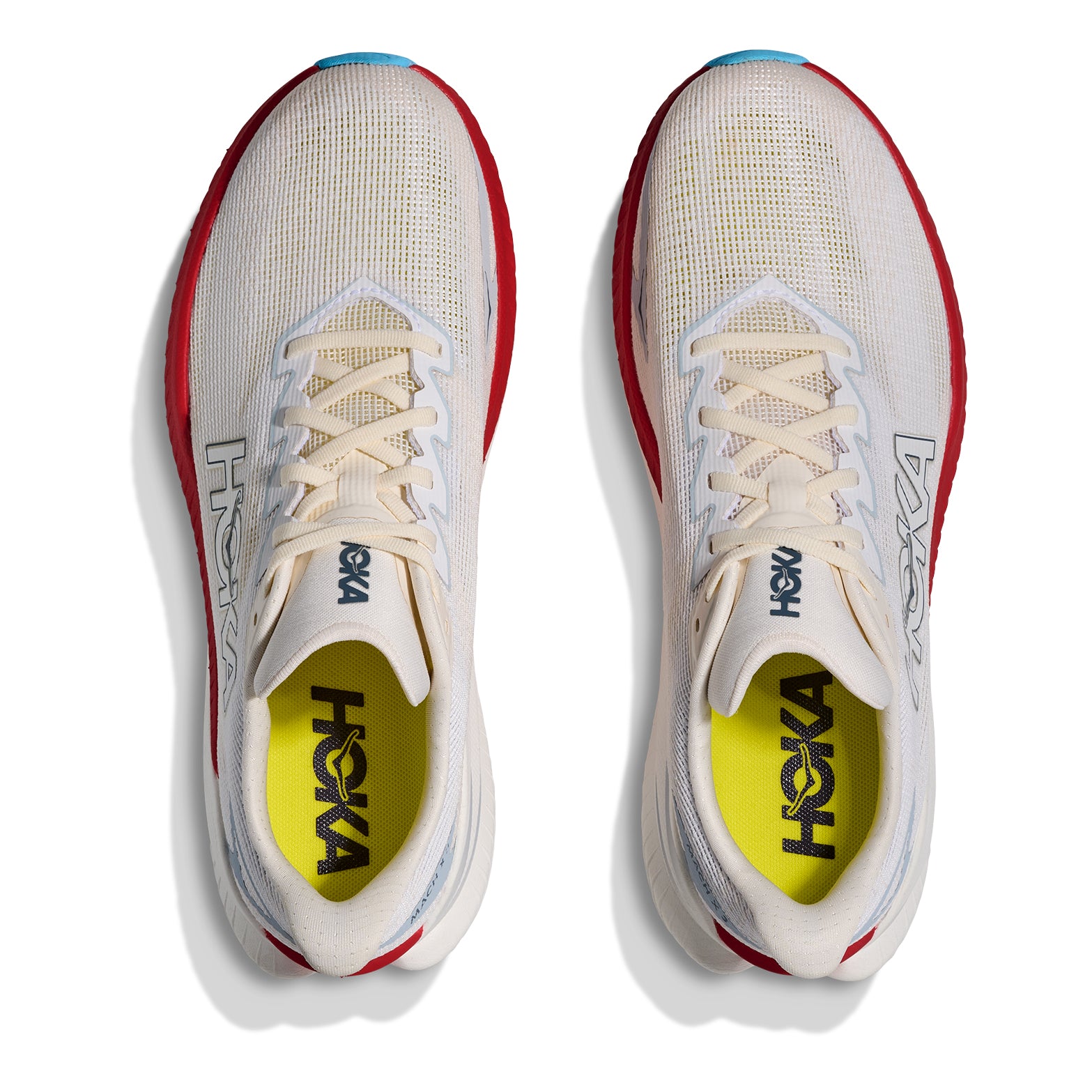 Men's Mach X 3 Running Shoes White / Alabaster - Achilles Heel