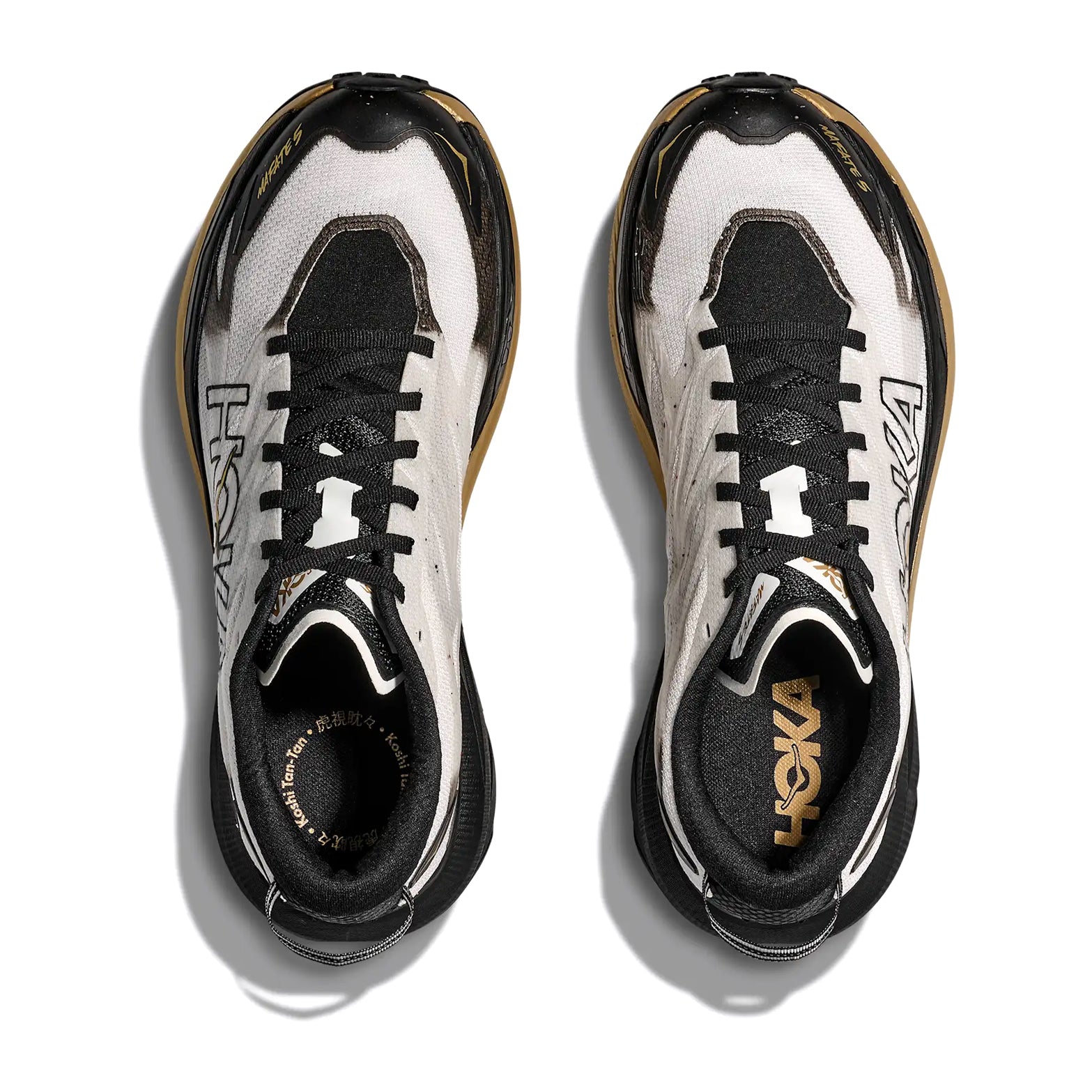 Men's Mafate 5 Koshi Tan-Tan Trail Running Shoes Black / Gold